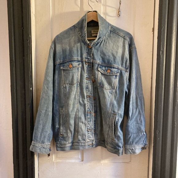 Madewell Oversized Jean Jacket - Picture 2 of 4